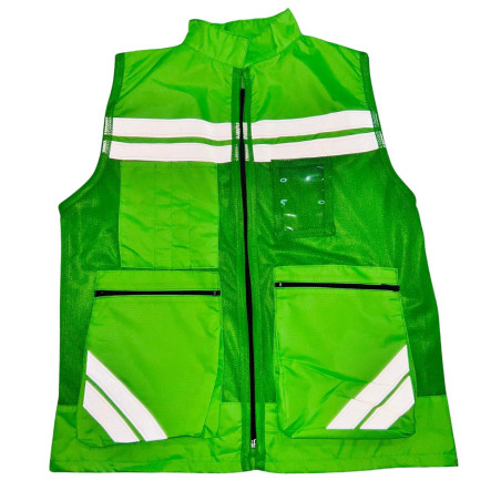 Chaleco Modelo Engineer verde fosforescente