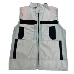 Chaleco Modelo Rescatista color Gris