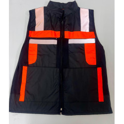 MODELO RESCATISTA NEGRO CON NARANJA
