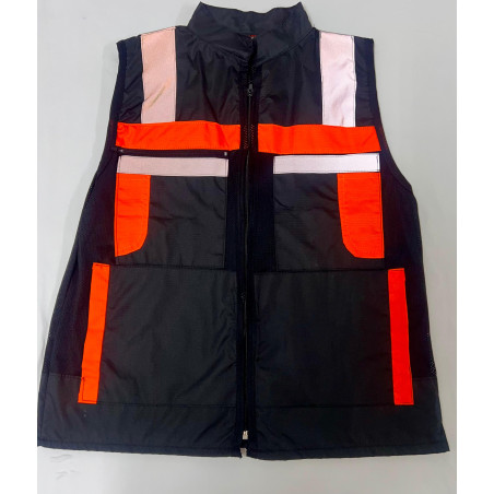 MODELO RESCATISTA NEGRO CON NARANJA