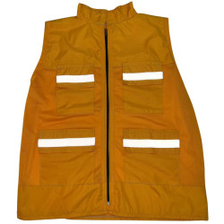 Chaleco Modelo Clásico Color Amarillo Mostaza
