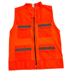 Chaleco Modelo Clásico color Naranja