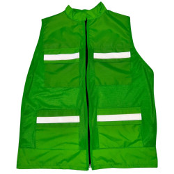 Chaleco Modelo Clásico Verde fosforescente